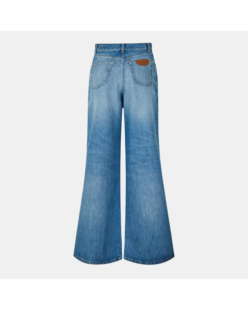 Chloé Blue Flared Denim Jeans
