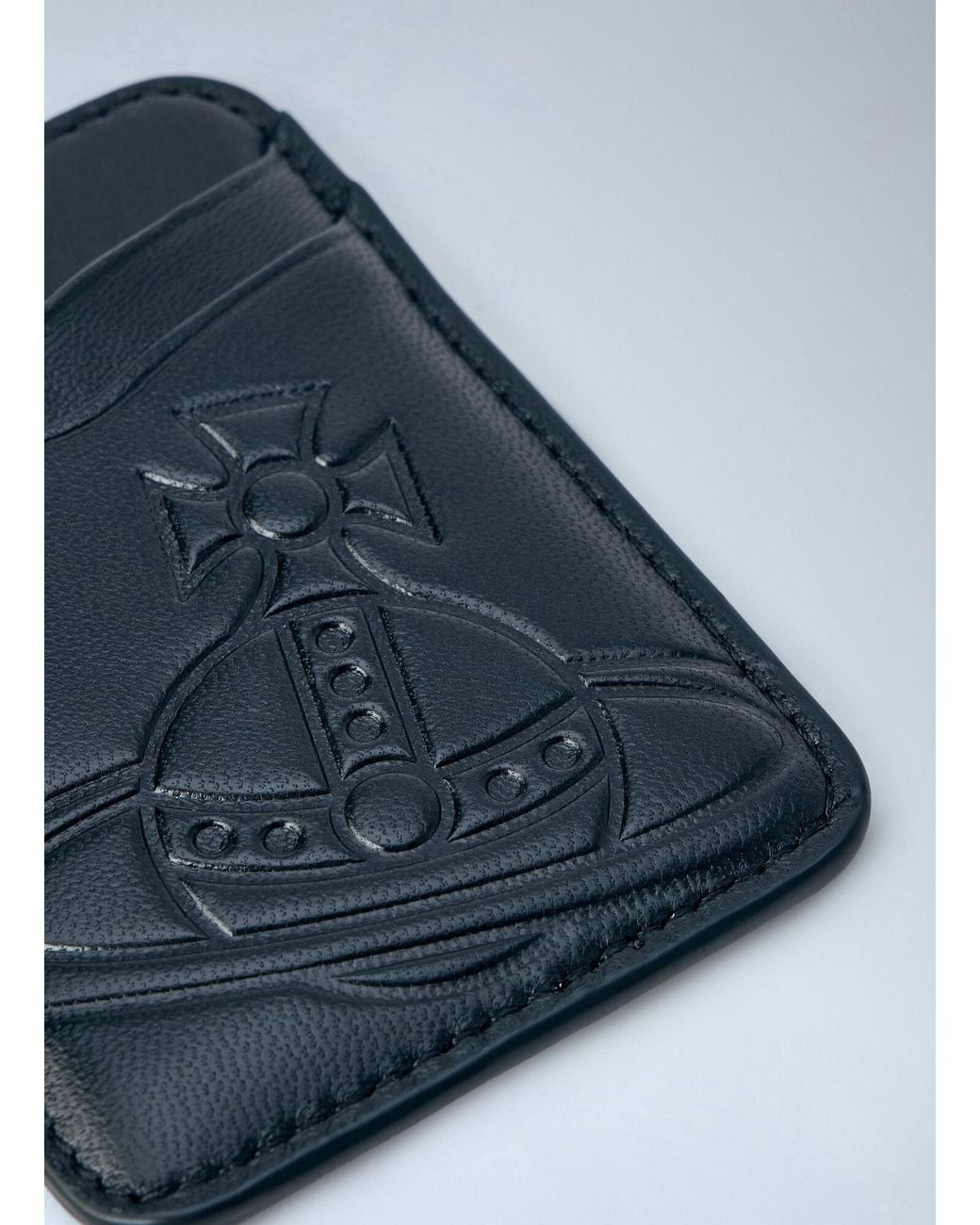 Vivienne Westwood Blue Magsafe Card Case for men