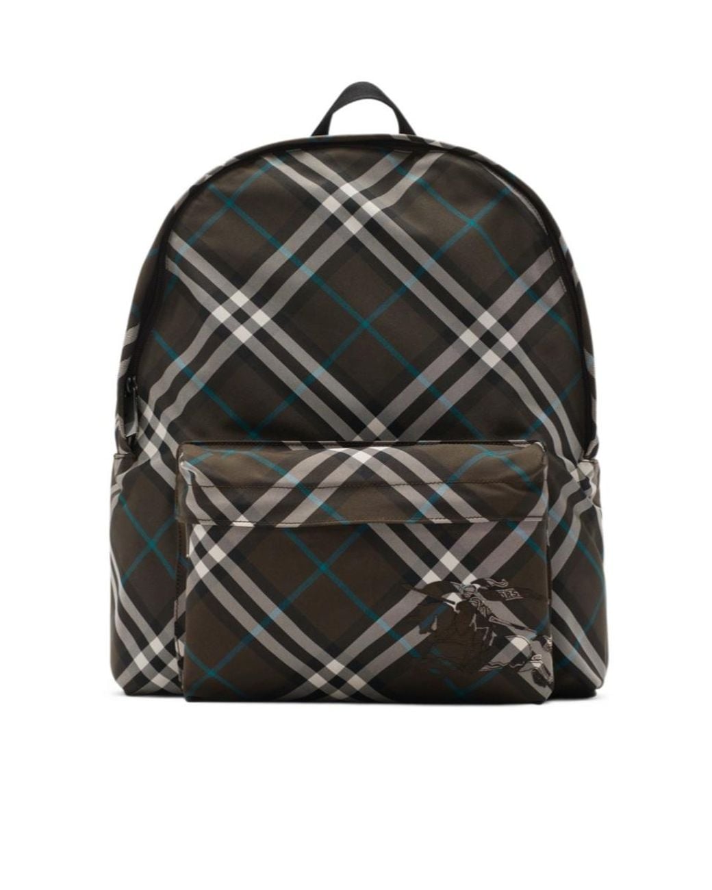 Burberry Black Vintage Check Backpack for men