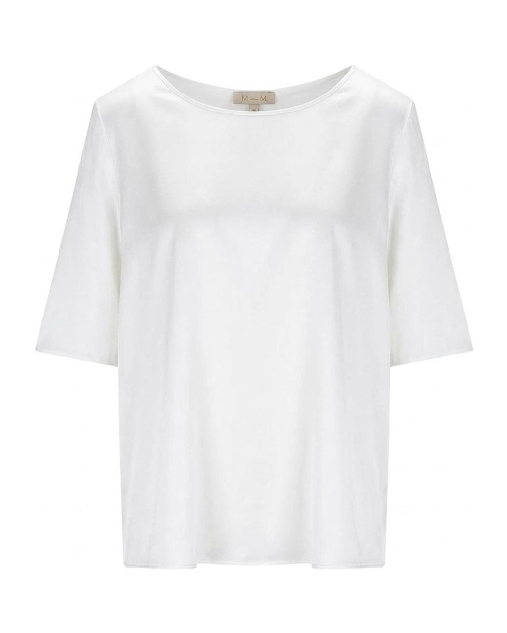 Max Mara White Short-Sleeved Top