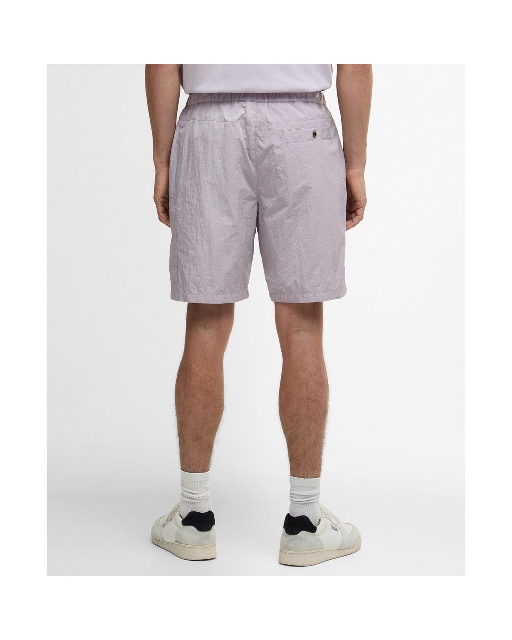 Barbour Blue Logo-Detail Shorts for men