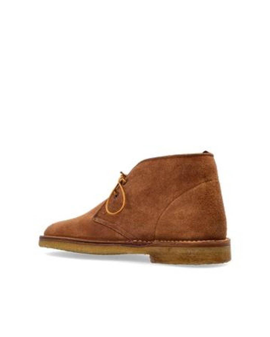 DSquared² Brown Lace-Up Desert Boots for men