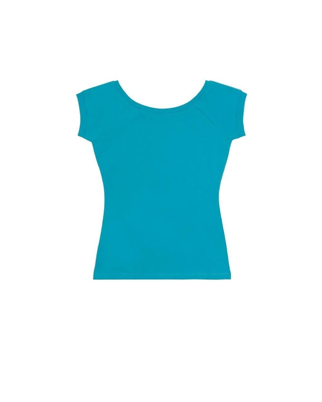 Iceberg Blue Crew Neck Short Sleeve T-Shirt