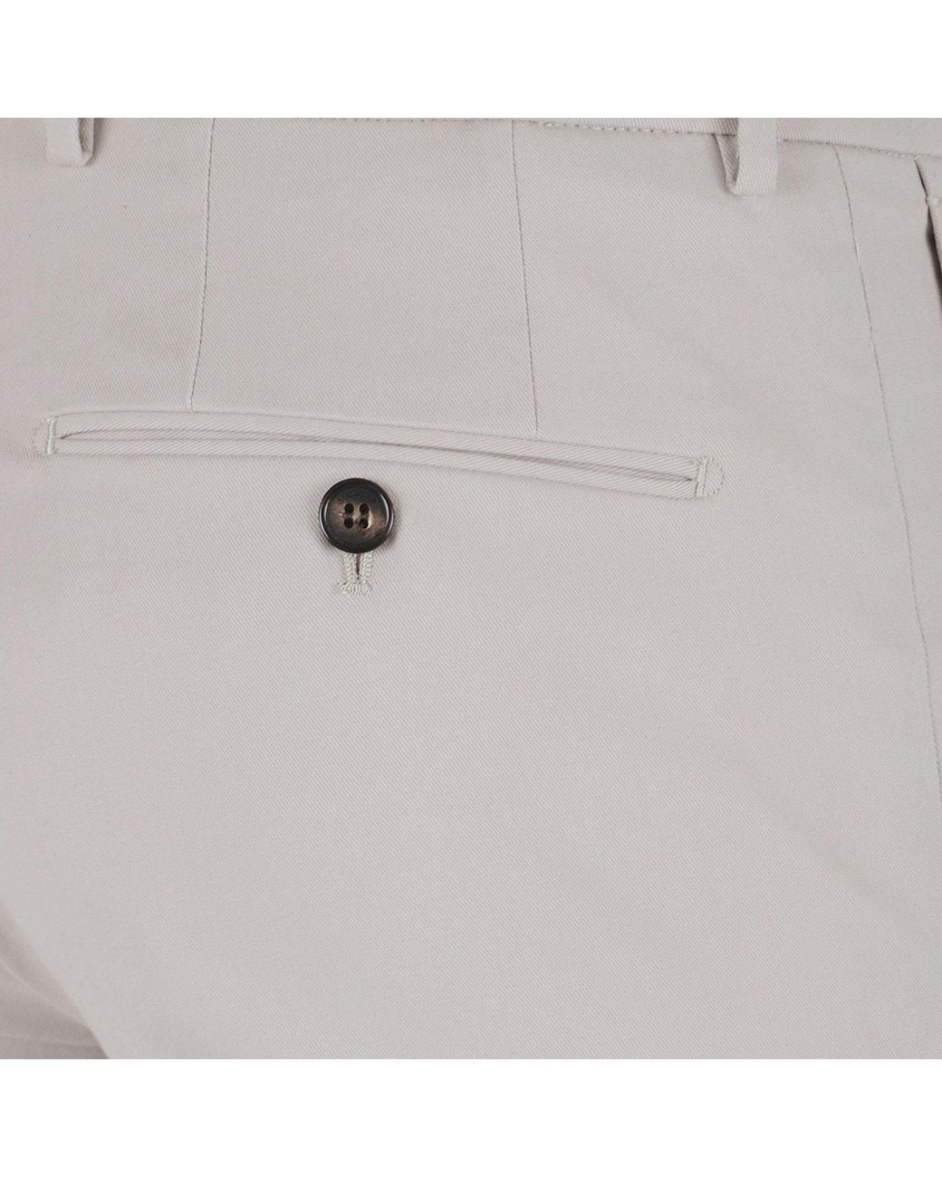 Incotex Gray Tailored Pants for men