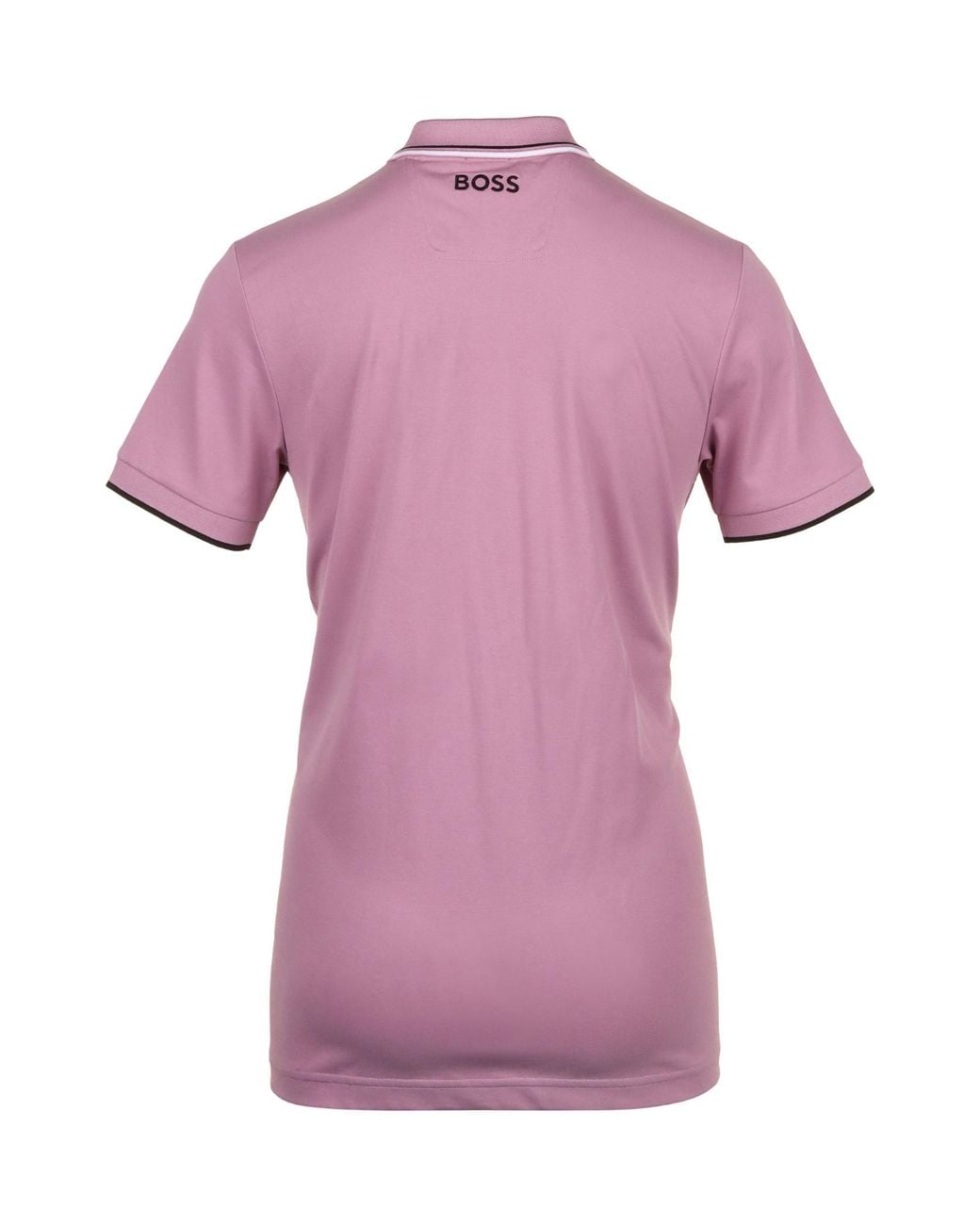 Boss Pink Short-Sleeve Polo Shirt for men