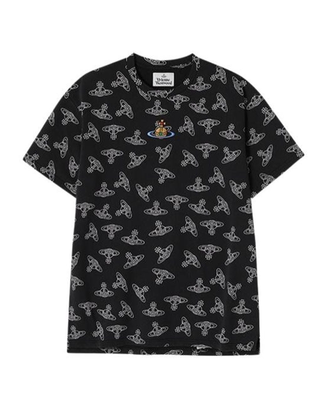 Vivienne Westwood Black Short-Sleeved T-Shirt for men