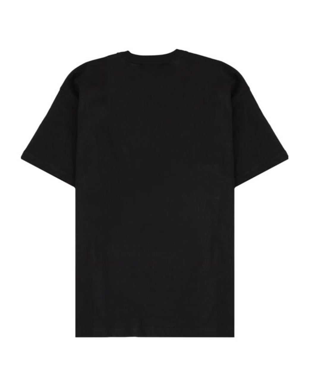 Versace Black Jeans Couture Baroque Logo T-Shirt for men