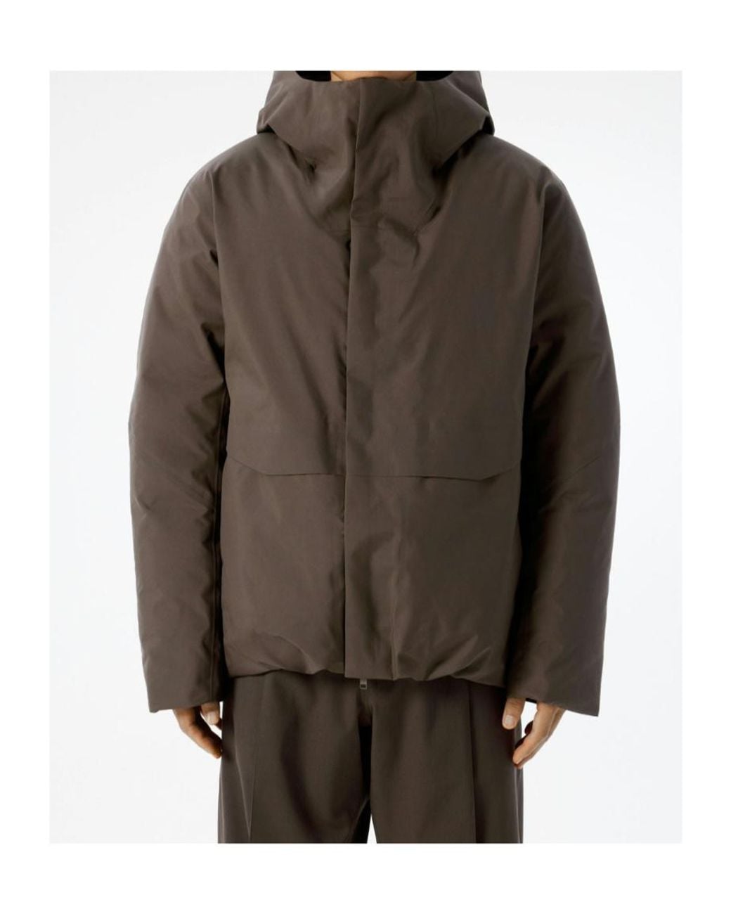 Veilance Brown Sorin Down Jacket for men