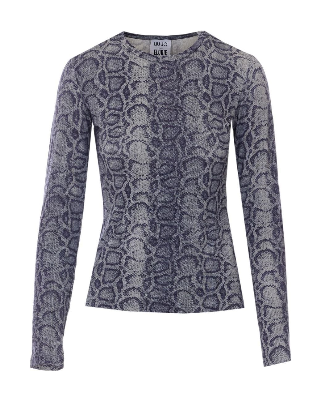 Liu Jo Blue Printed T-Shirt