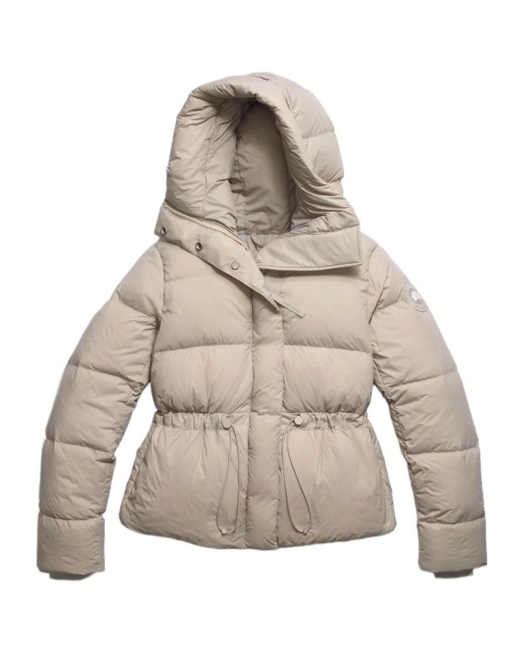 Canada Goose Gray Montgomery Drawstring-Waist Hooded Jacket