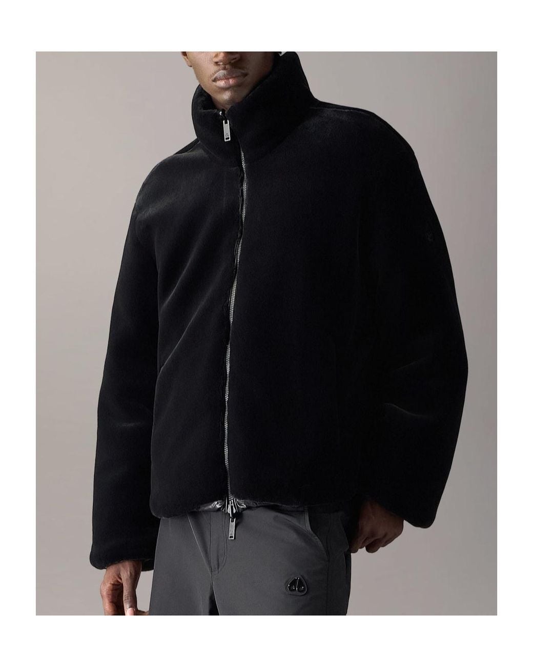 Moose Knuckles Black Kings Reversible Down Puffer for men