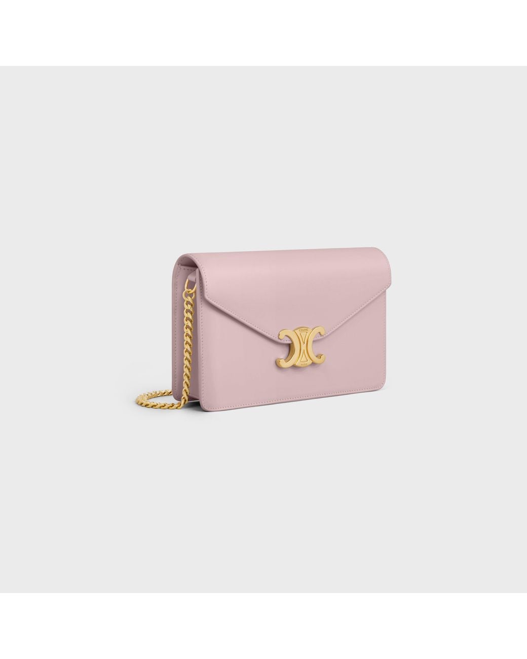 Céline Pink Wallet On Chain Margo