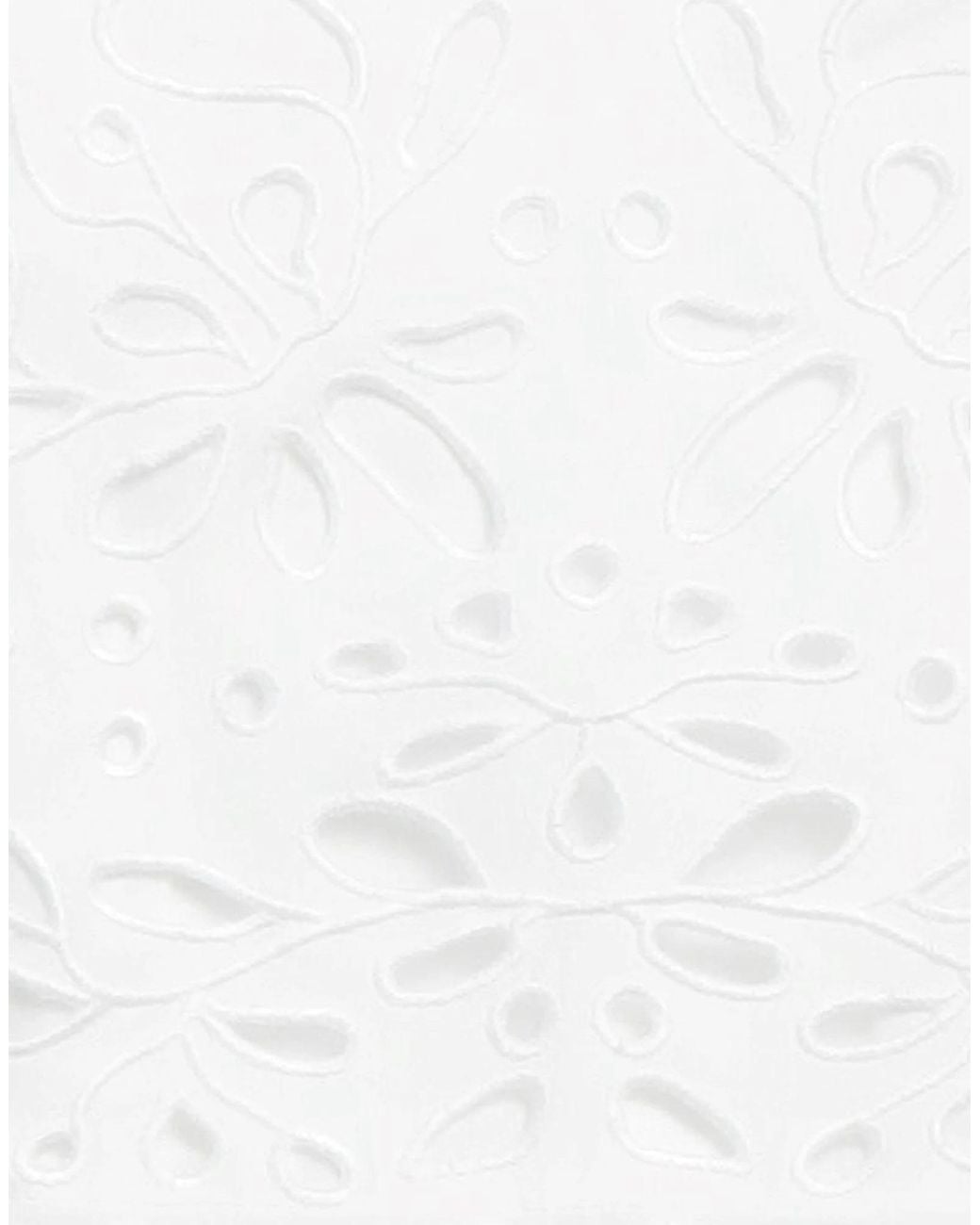 Chloé White Solid Color Tops