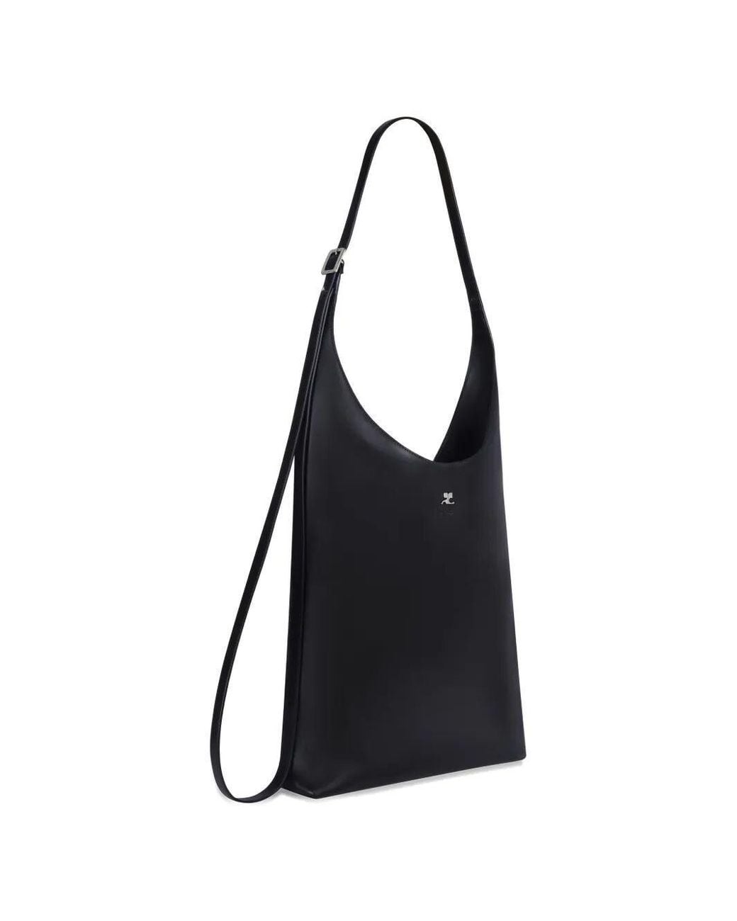 Courreges Black Courrèges Melt Large Shoulder Bag