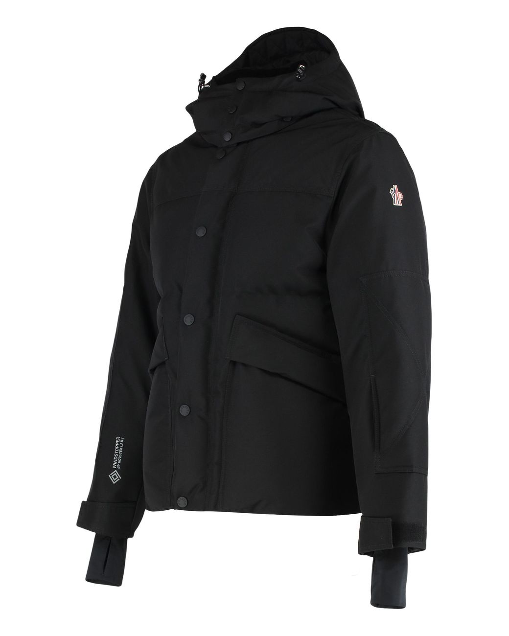 Moncler Black Grenoble Elfin Down Jacket for men