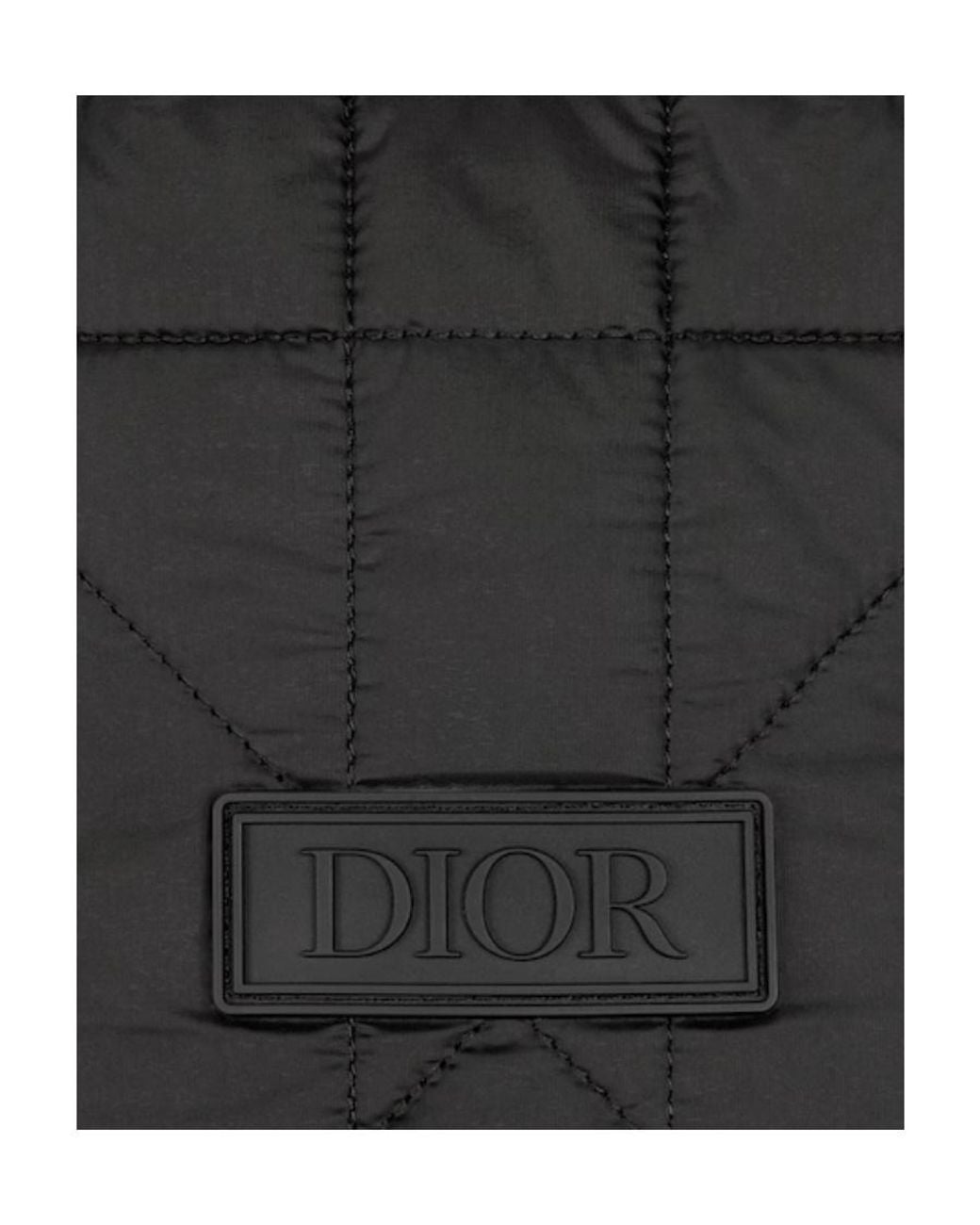 Dior Black Homme Cannage Puffer Jacket for men