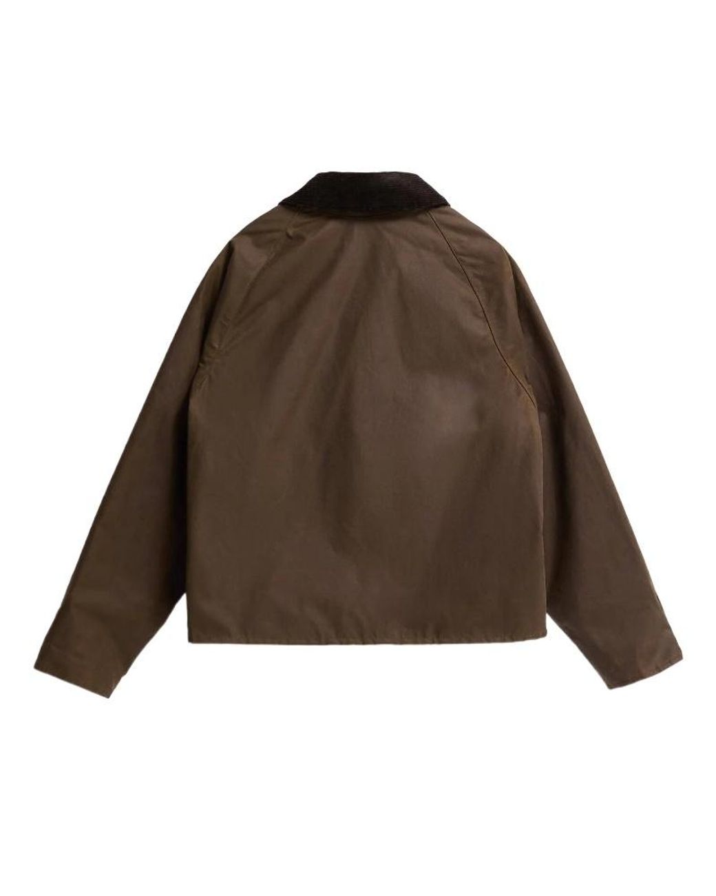 Barbour Brown Spey Slim Waxed Jacket for men