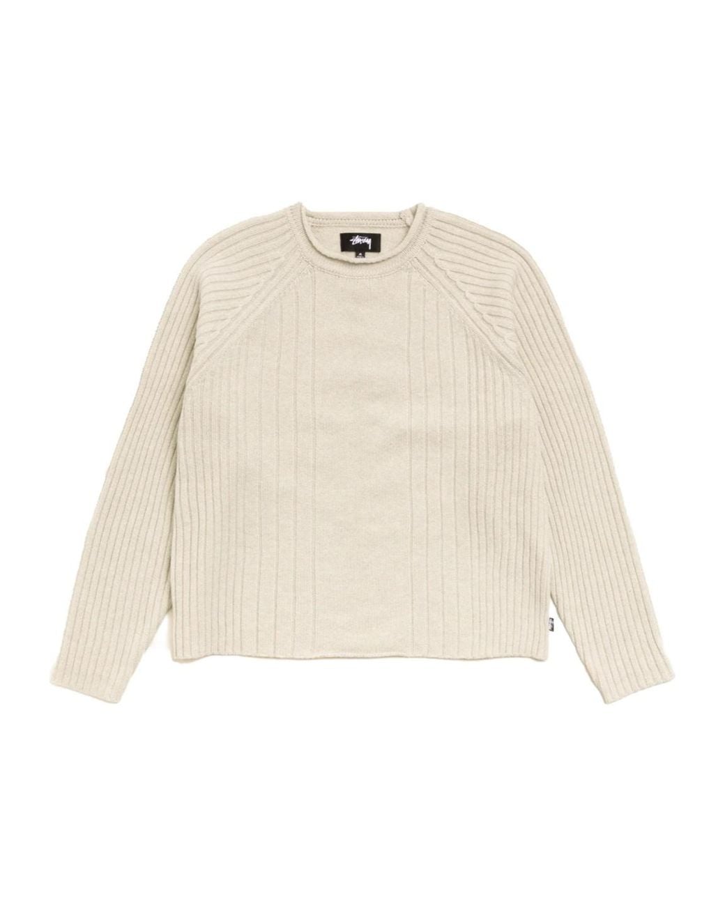 Stussy Natural Merino Roll Neck Sweater for men
