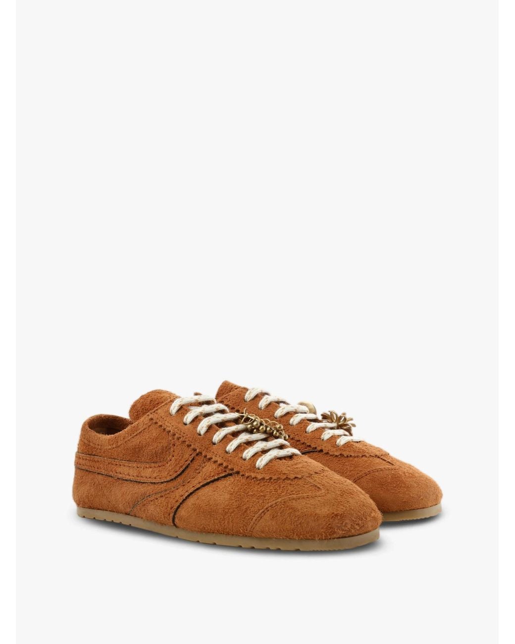 Dries Van Noten Brown Low-Top Casual Shoes