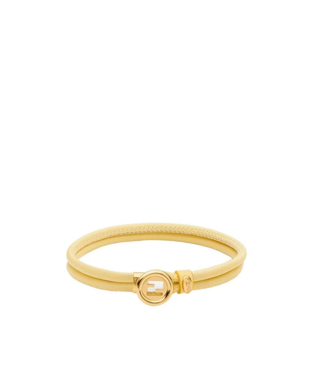 Fendi Yellow Everround Bracelet