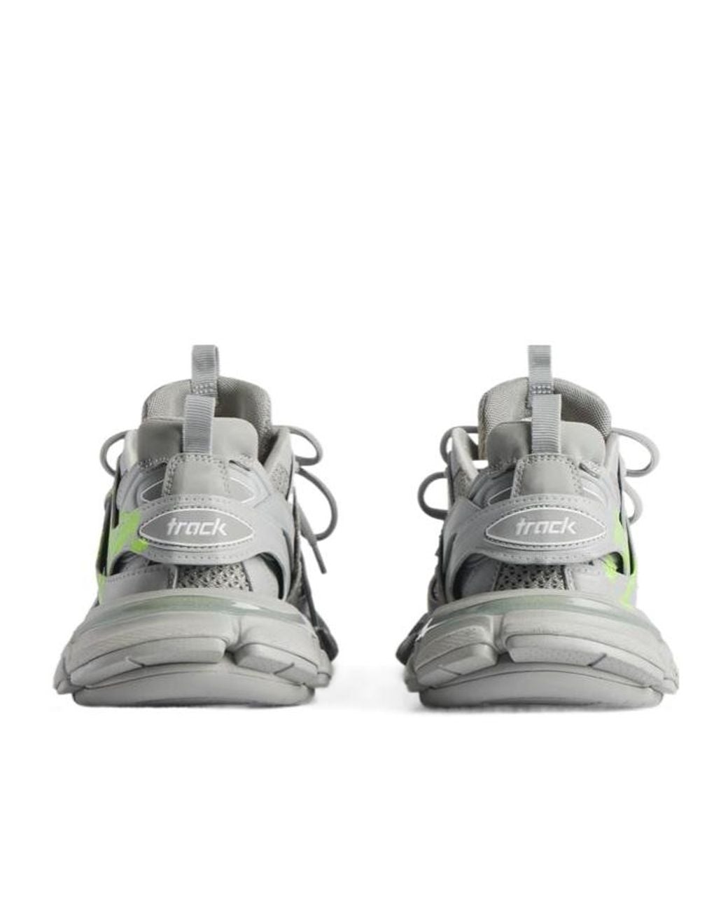 Balenciaga Green Sneakers Track Polyurethane Trainers for men