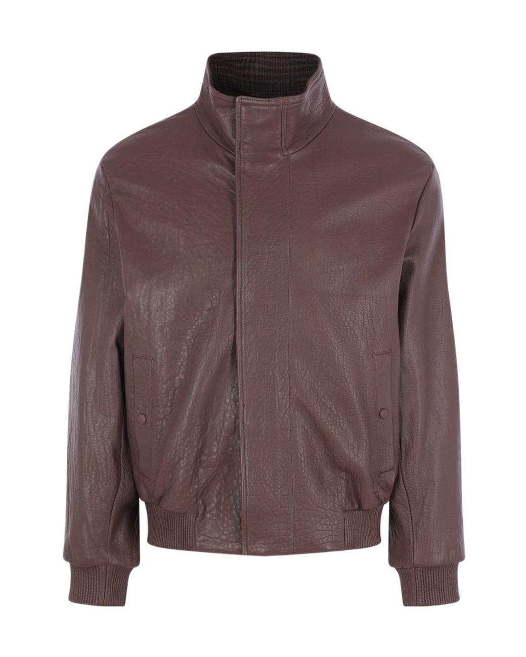 Lardini Brown Long Sleeved Jacket for men