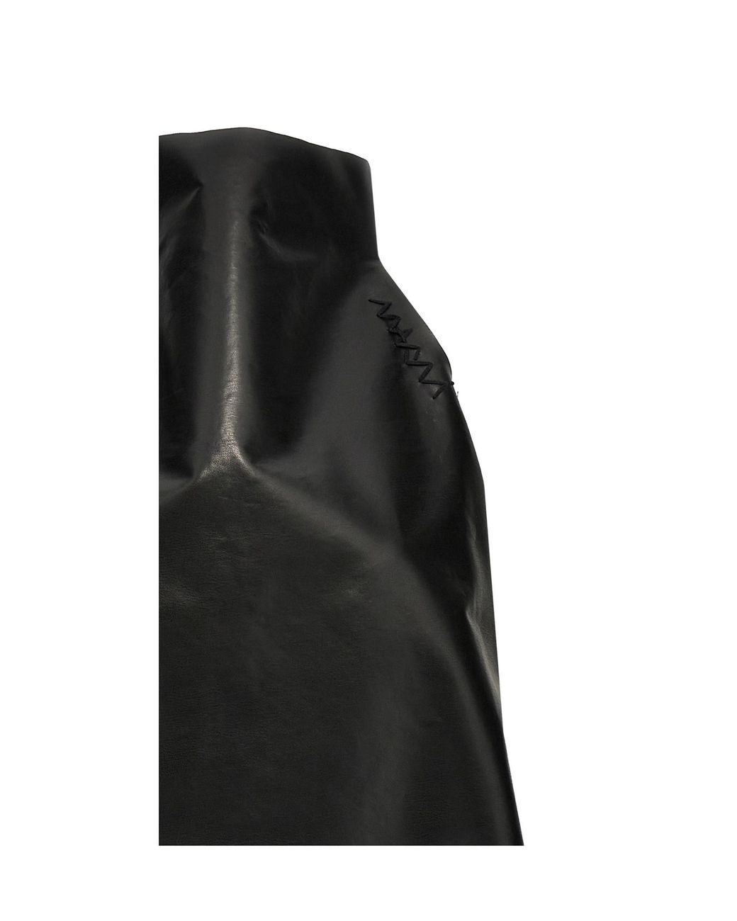 Marni Black Two-Toned High-Neck Trapeze Dress