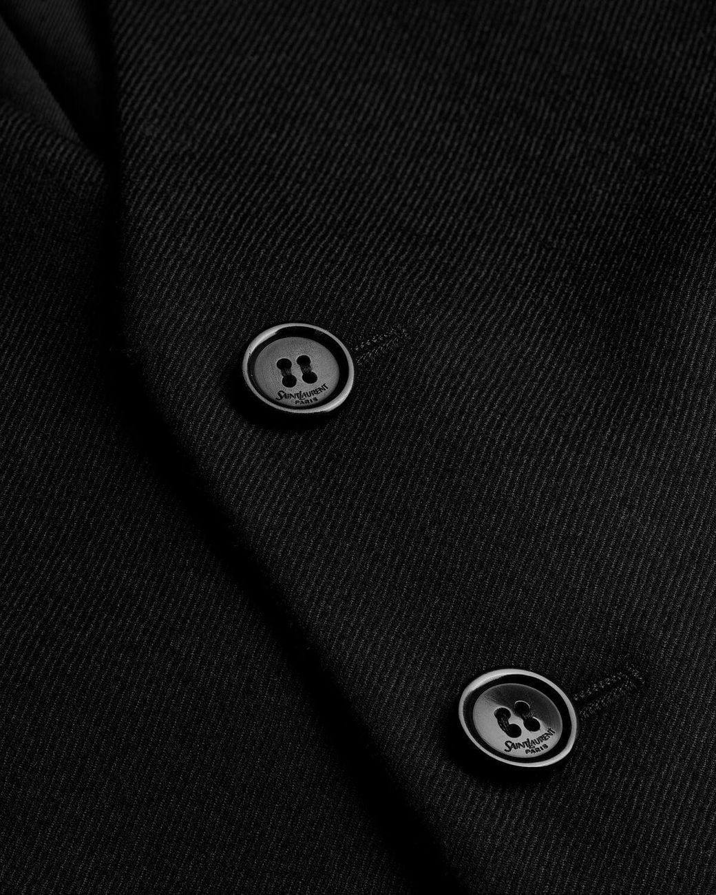 Saint Laurent Black Vest