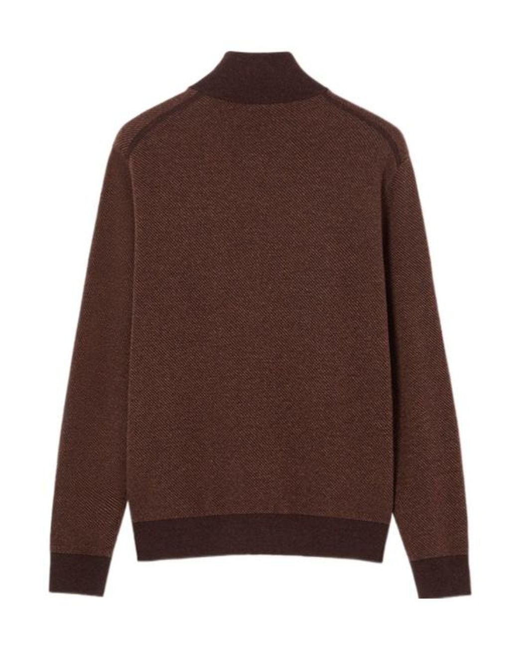 Loro Piana Brown Roadster Sweater for men