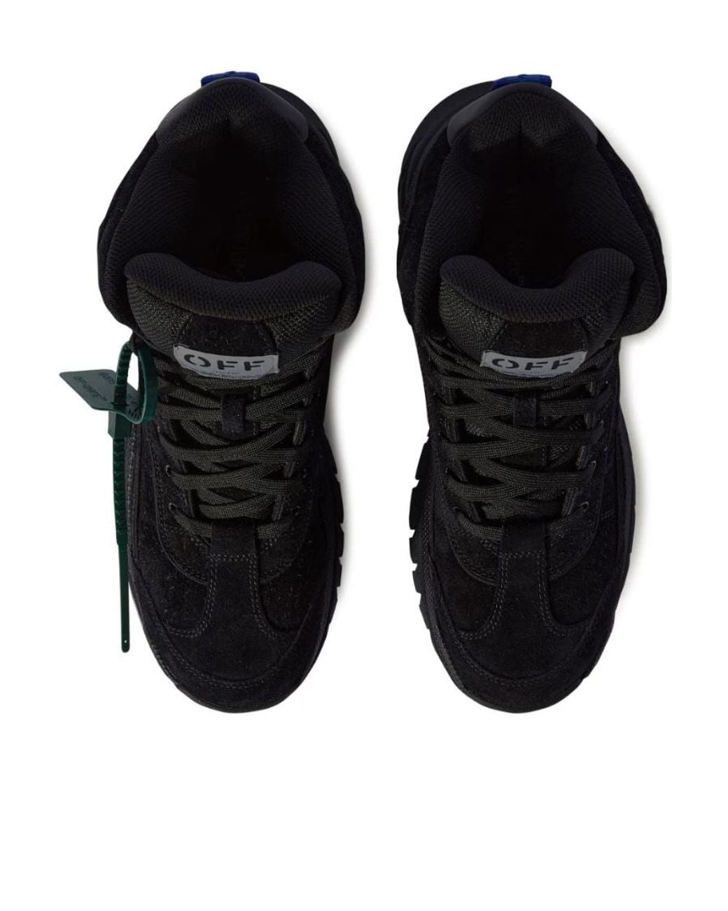 Off-White c/o Virgil Abloh Black Hiker Hi-Top Sneakers for men