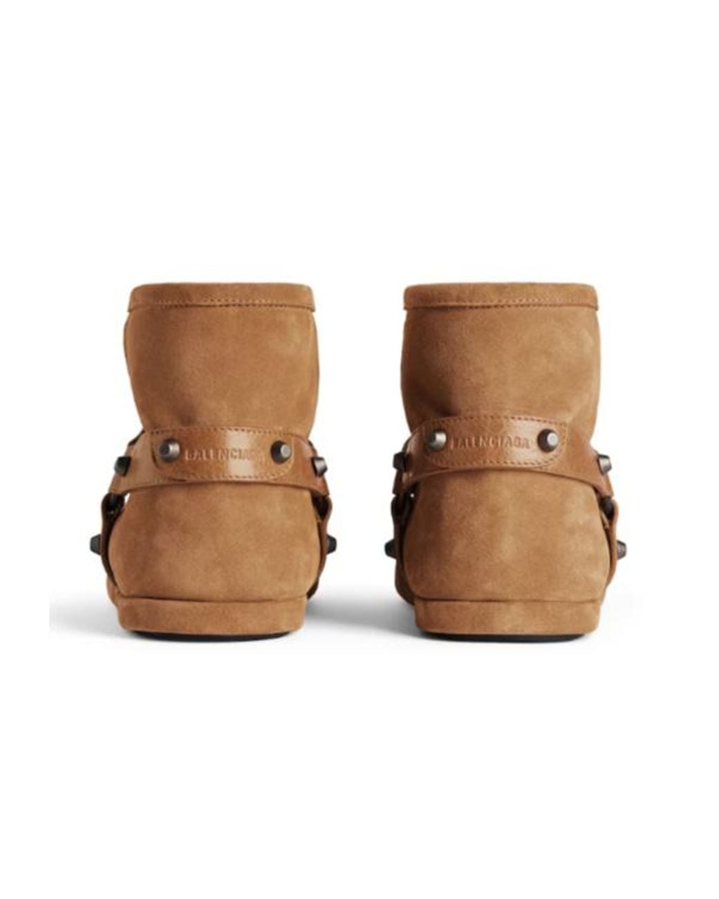Balenciaga Brown "Alaska" Snow Boots