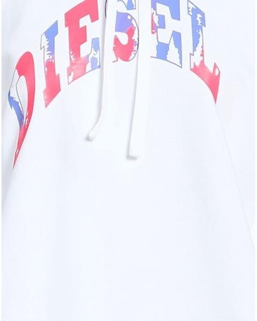 DIESEL White Sweatshirts