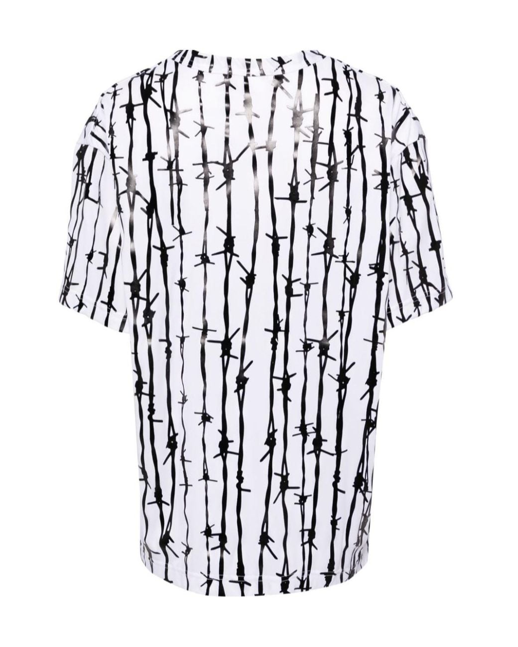 Comme des Garçons White Short-Sleeved T-Shirt