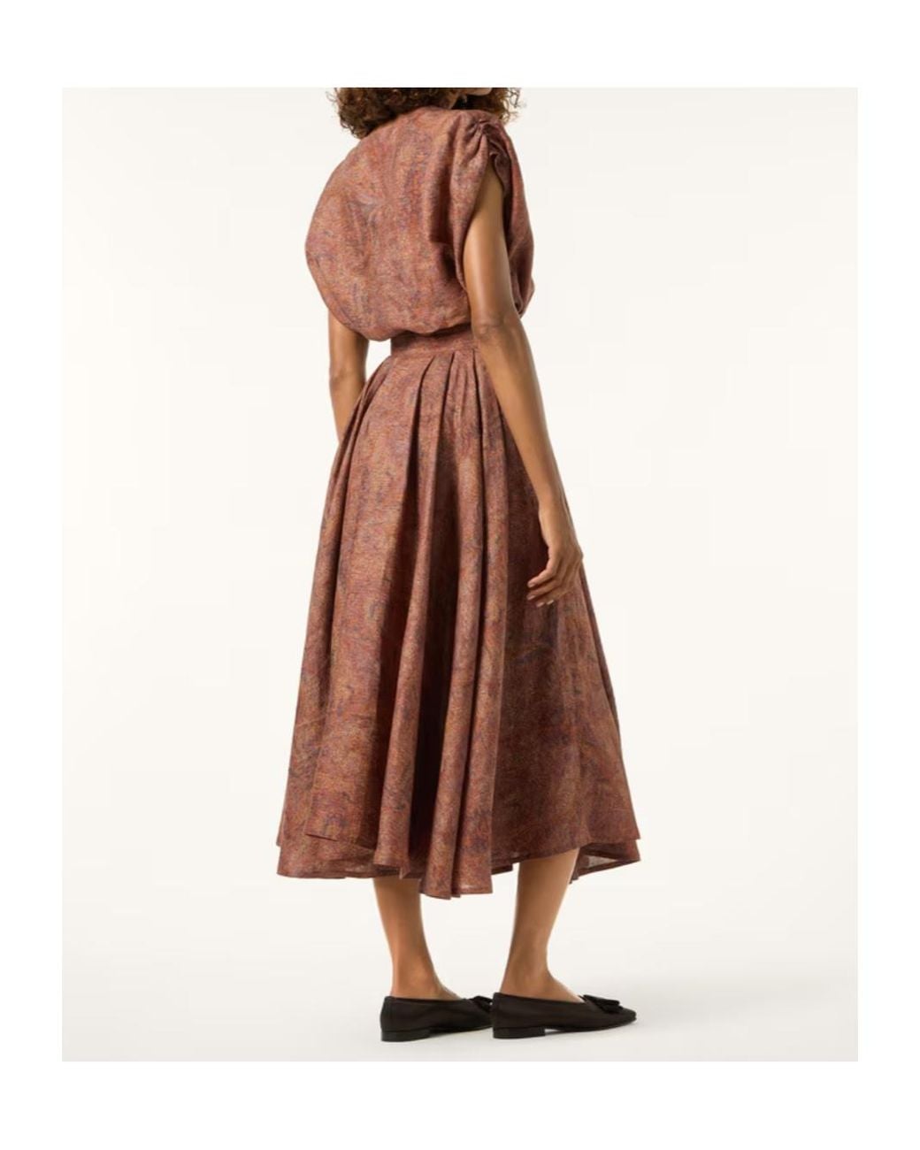Loro Piana Brown Karima Skirt