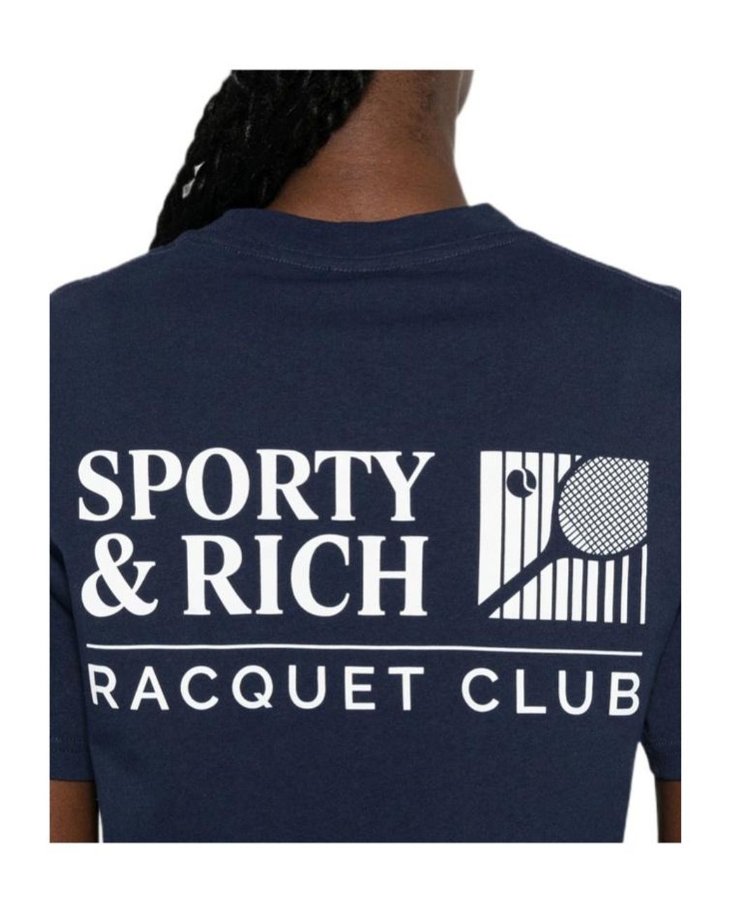 Sporty & Rich Blue Short-Sleeved T-Shirt