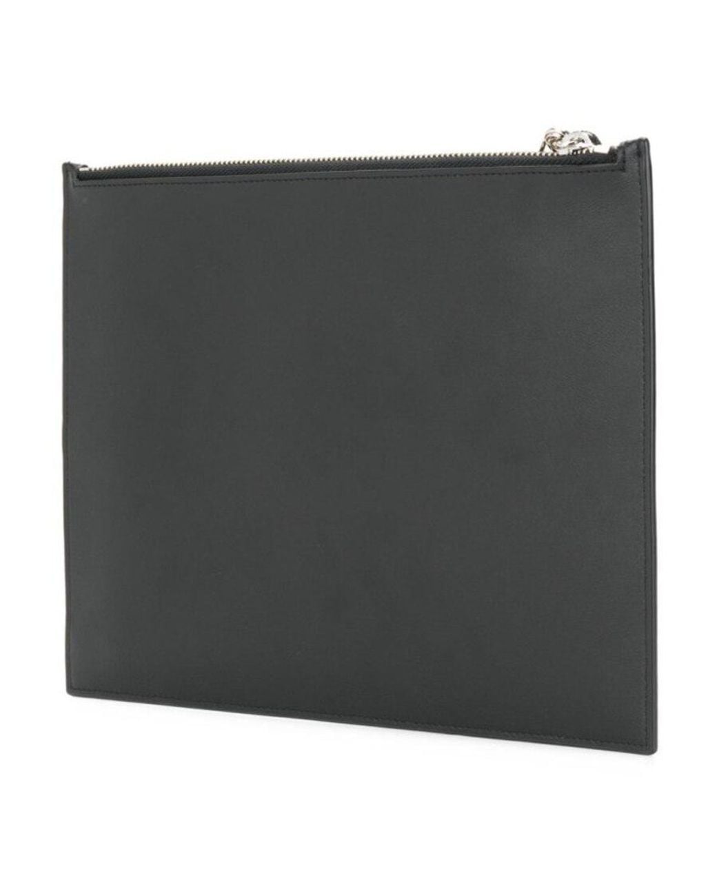 KENZO Black Logo Clutch for men