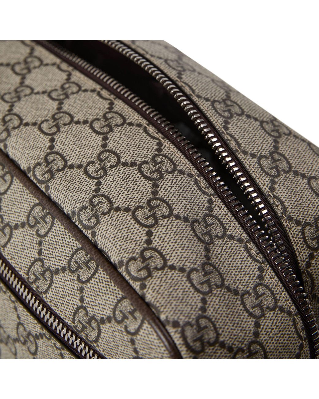 Gucci Natural Monogram Canvas Toiletry Bag for men