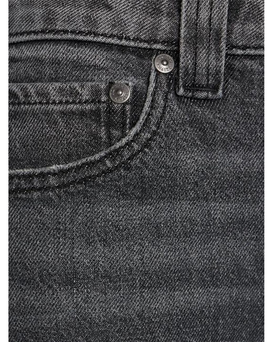Khaite Gray Dane High Waisted Denim Jeans