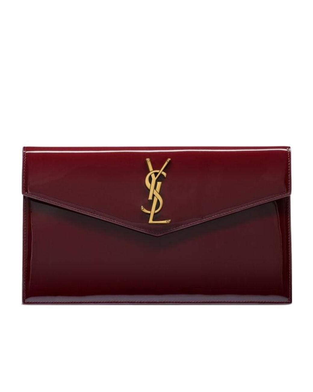 Saint Laurent Red Uptown Pouch