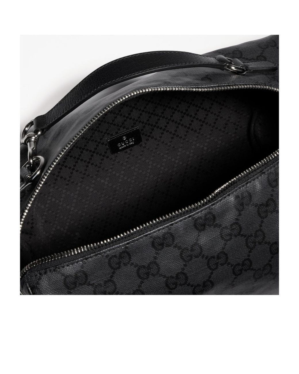 Gucci Black Small Crossbody Bag With Web for men