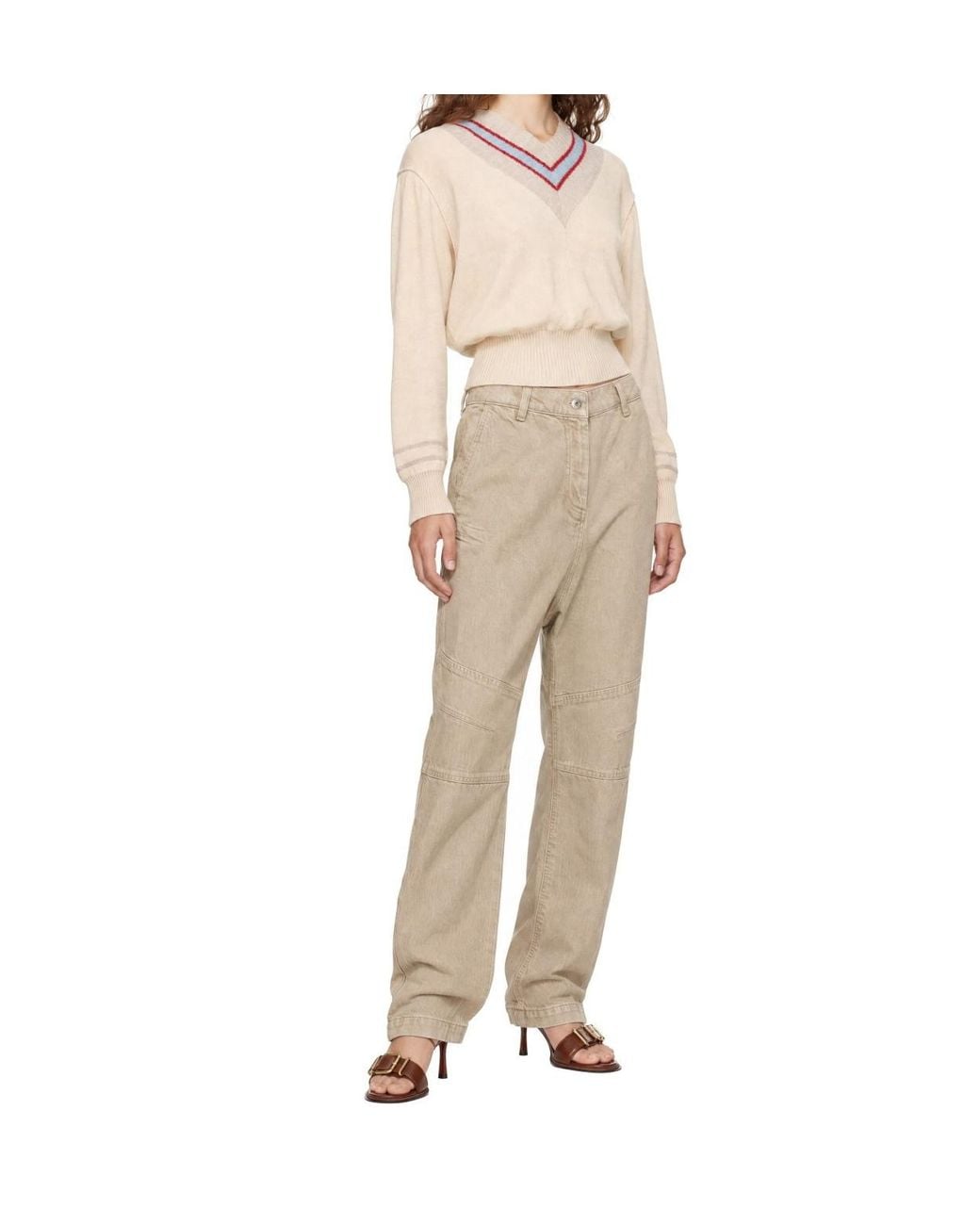 KNWLS Natural Belt Loop Jeans