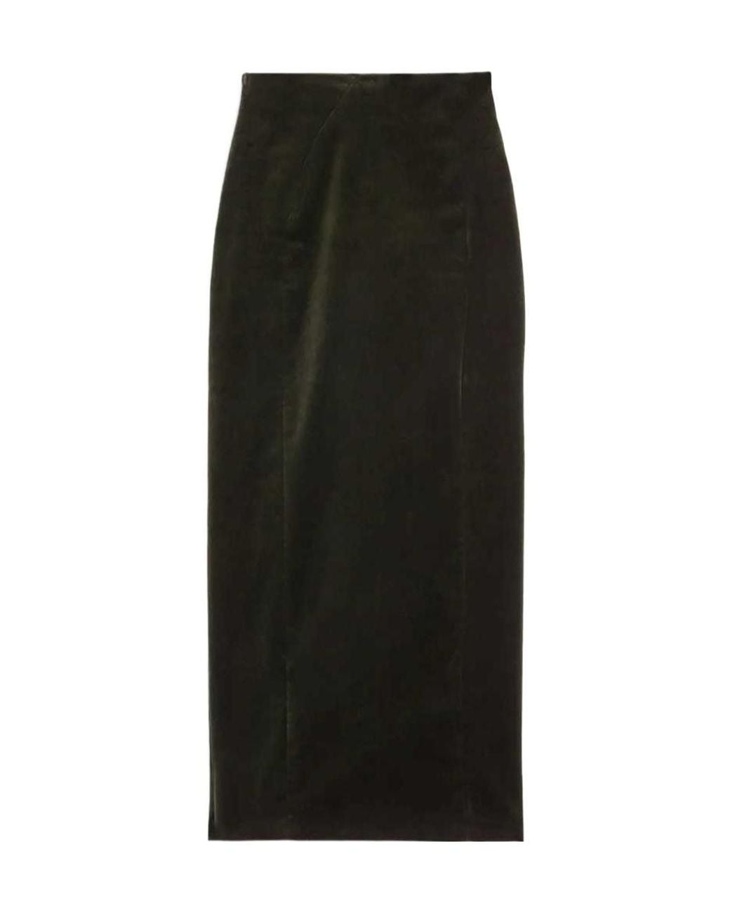 Jil Sander Black High Waist Maxi Skirt