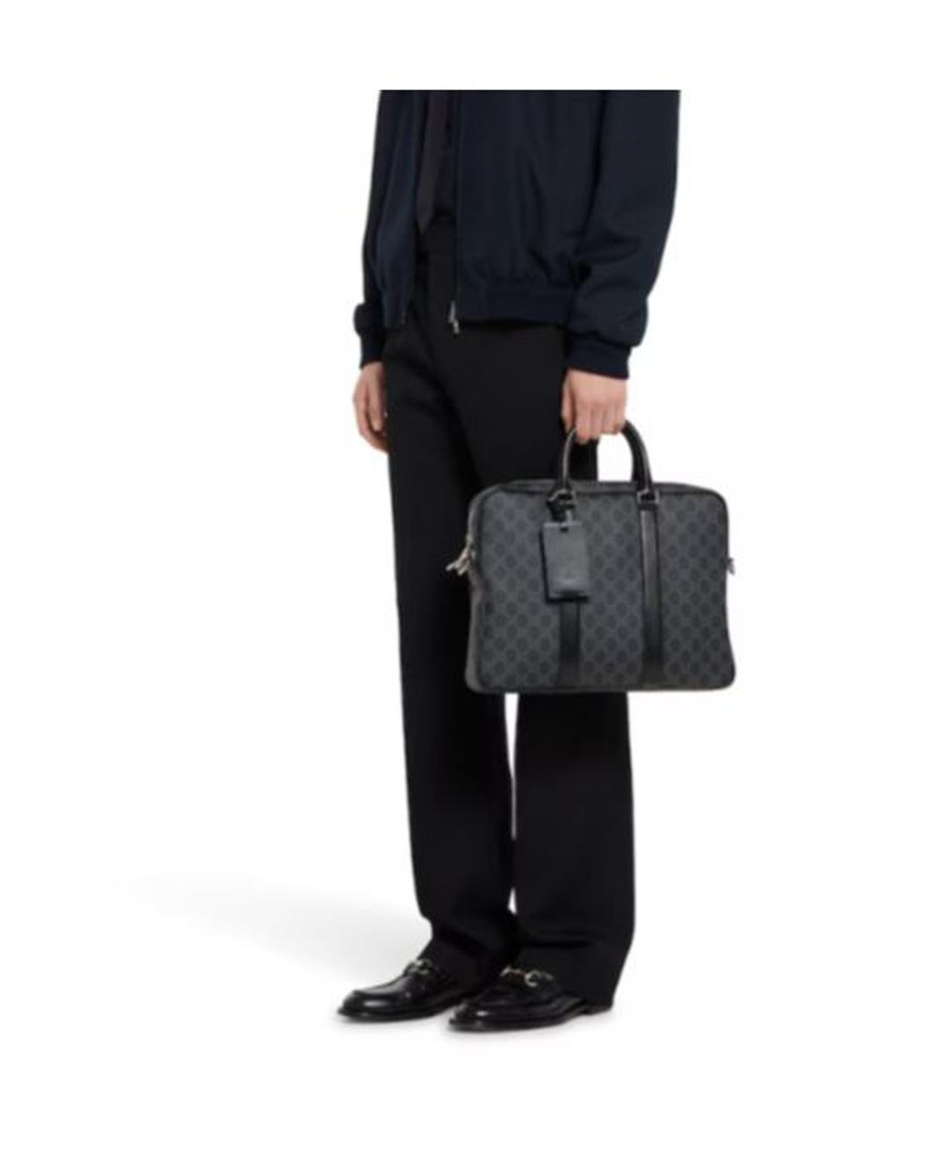 Gucci Black Porter Large Briefcase for men