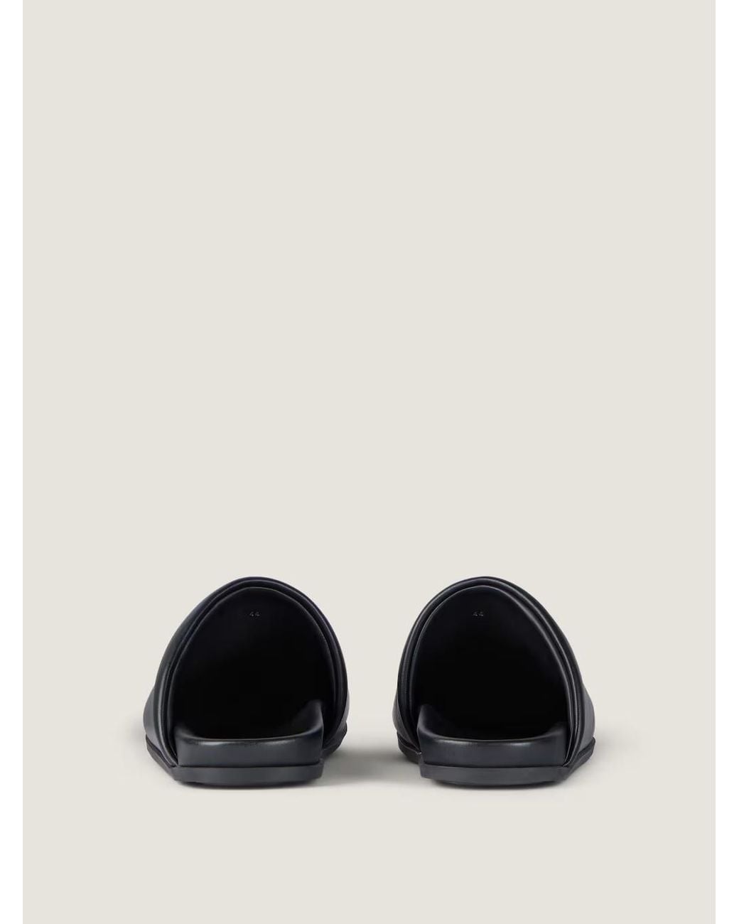 Givenchy Black Logo Patch Slippers for men