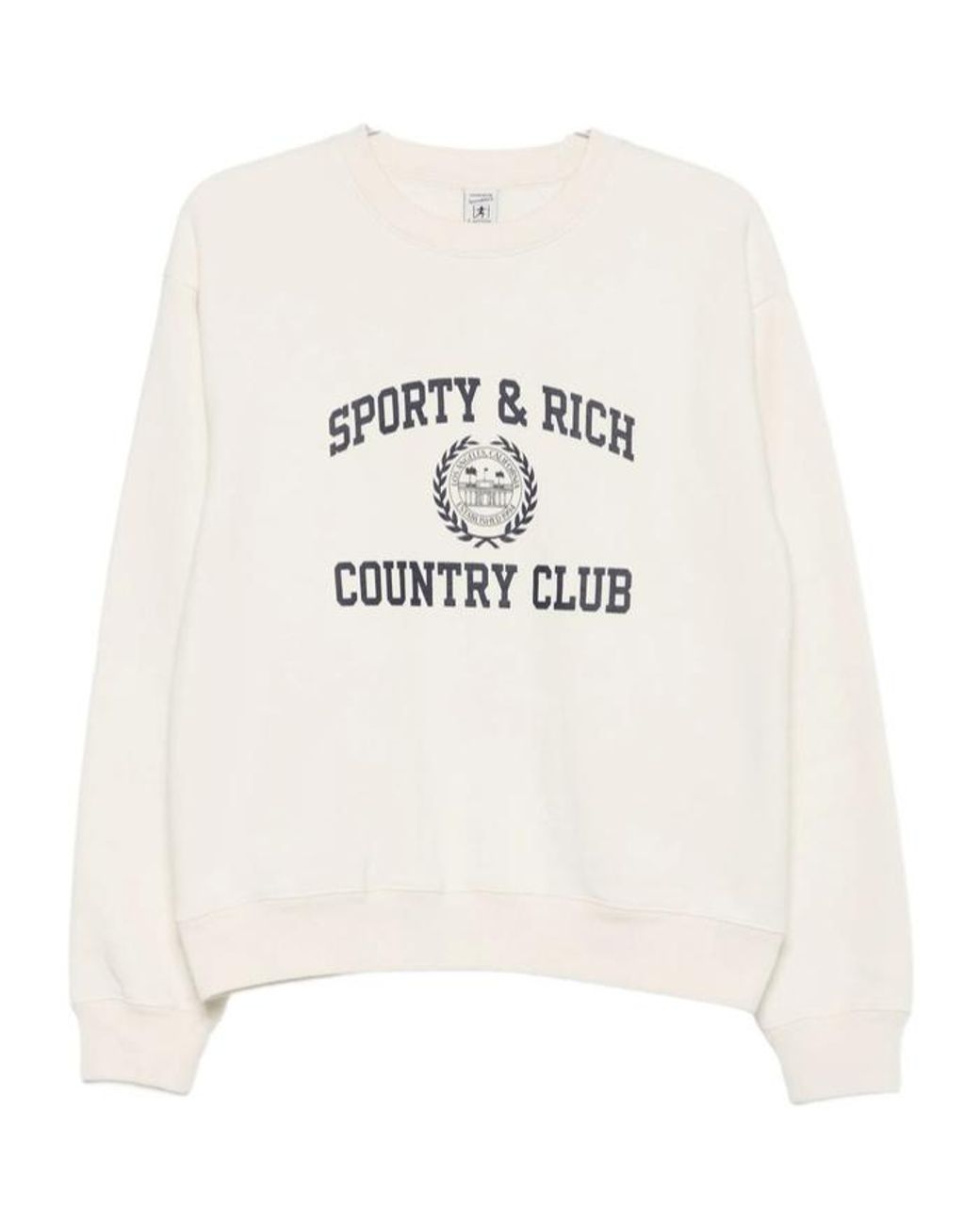 Sporty & Rich White Pullover Hoodie