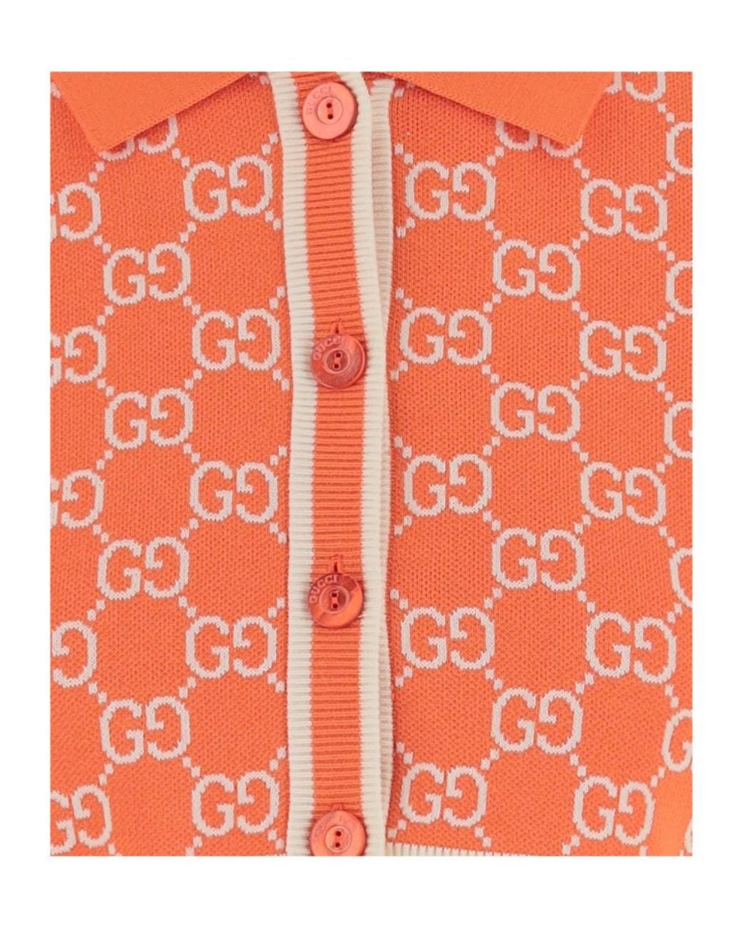 Gucci Orange Tops