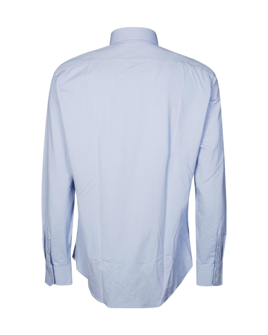Xacus Blue Long-Sleeved Buttoned Shirt for men