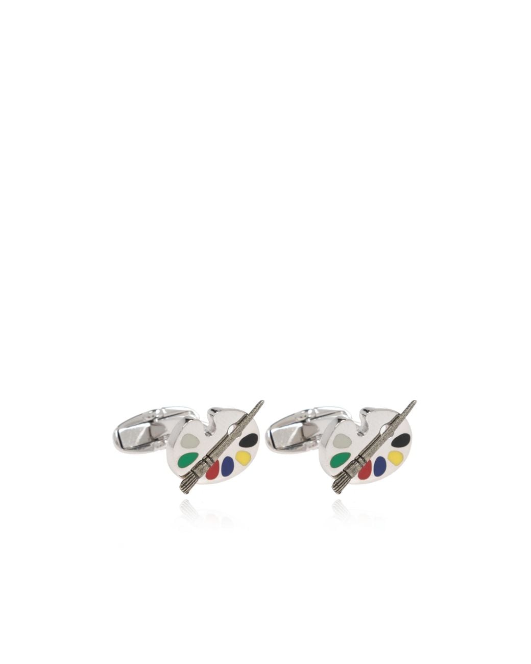 Paul Smith White Palette Motif Cufflinks for men