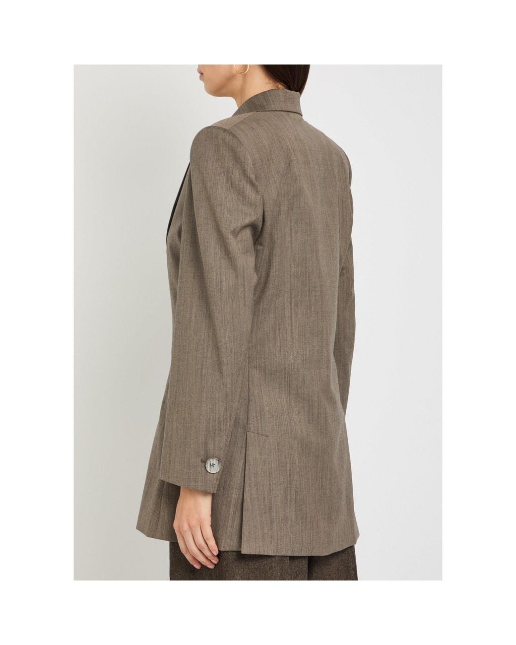 Emporio Armani Brown Wool Blazer