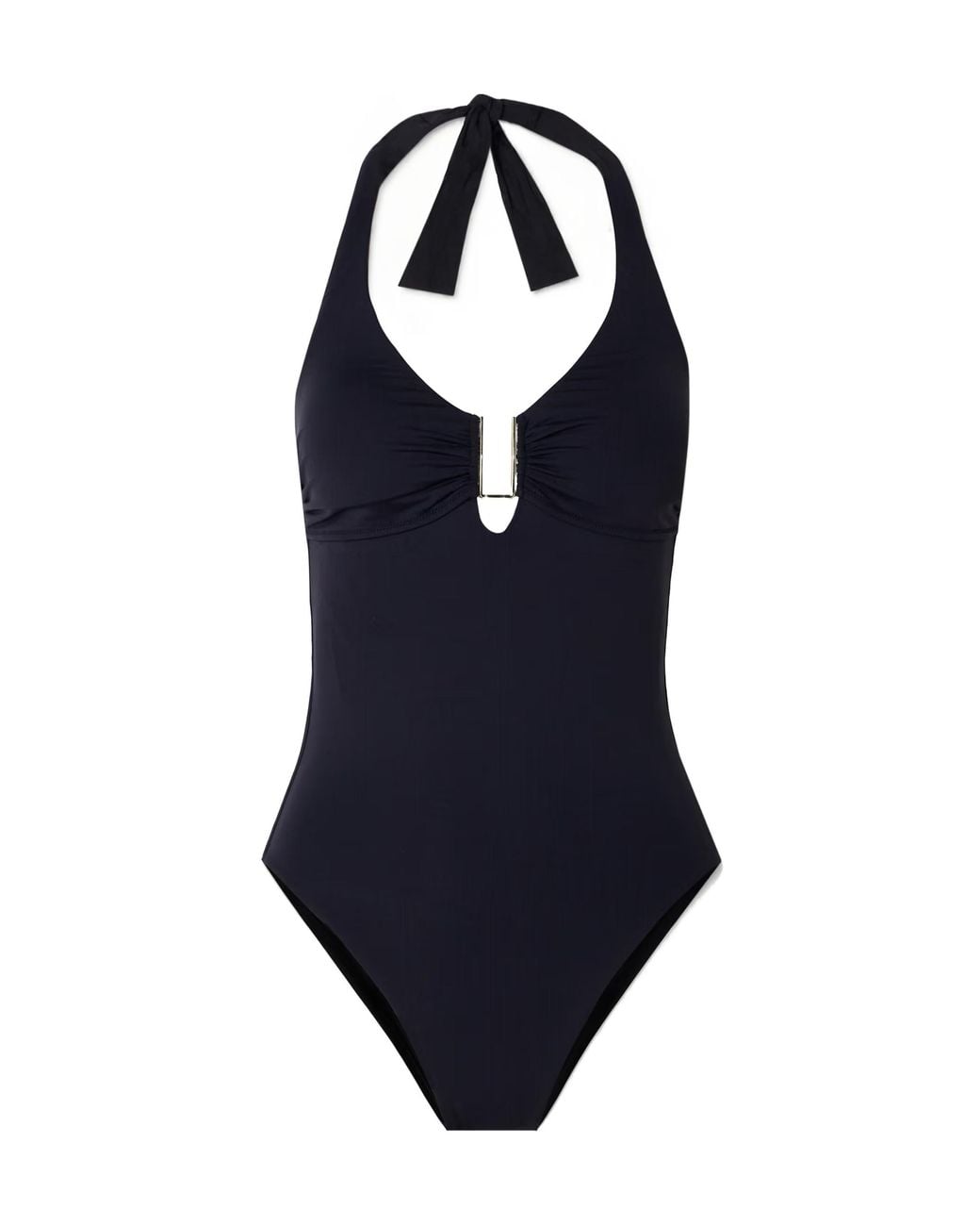 Melissa Odabash Blue Shaping Sun-Protective Swimsuit